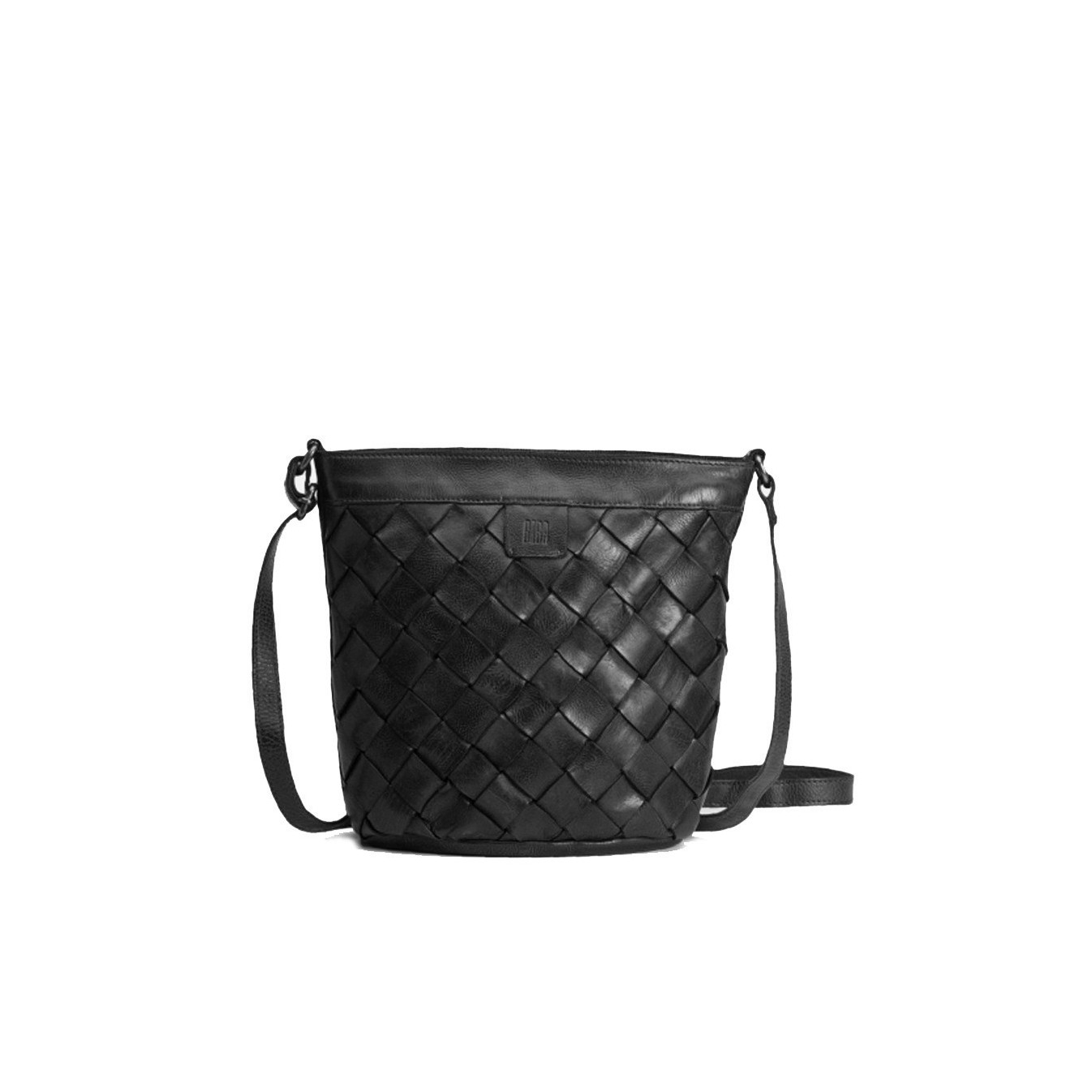 Biba Lewisburg Woven Bucket Bag LEI2L Negro