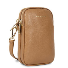 Lancaster Dune Smartphone Pouch Leather 129-28 Camel