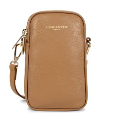 Lancaster Dune Smartphone Pouch Leather 129-28 Camel