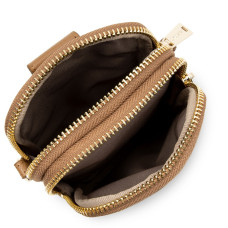 Lancaster Dune Smartphone Pouch Leather 129-28 Camel
