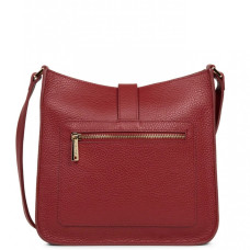 Lancaster Foulonne Double Petit Crossbody Bag 470-33 Carmin In Blush dos