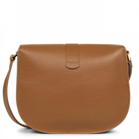 Sac Besace Lancaster – Modèle Moumoute, Couleur Cognac, Polyester – Sac Bandoulière Pratique - 6