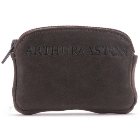 Arthur et Aston Destroy Porte Monnaie Chataigne