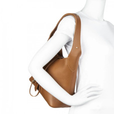 Lancaster Milano Hobo Bag 470-38 Camel In Orange