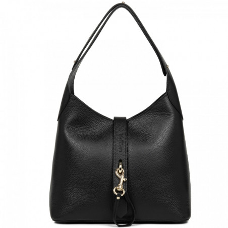 Lancaster Milano Sac Hobo 470-38 Noir In Nude