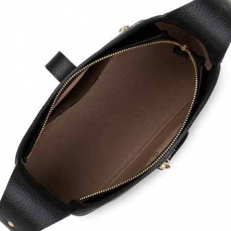 Lancaster Milano Hobo Bag 470-38 Black In Nude
