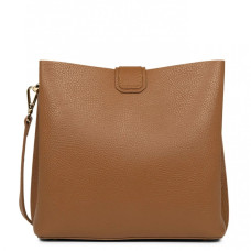 Lancaster Foulonné Double Bucket Bag 470-44 Camel In Orange