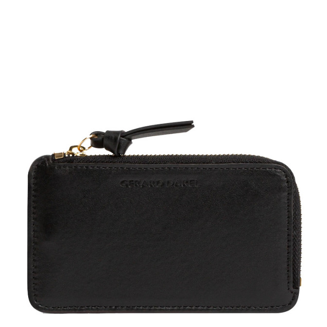 Gérard Darel Tresor Cardholder Zippered Card Holder Black