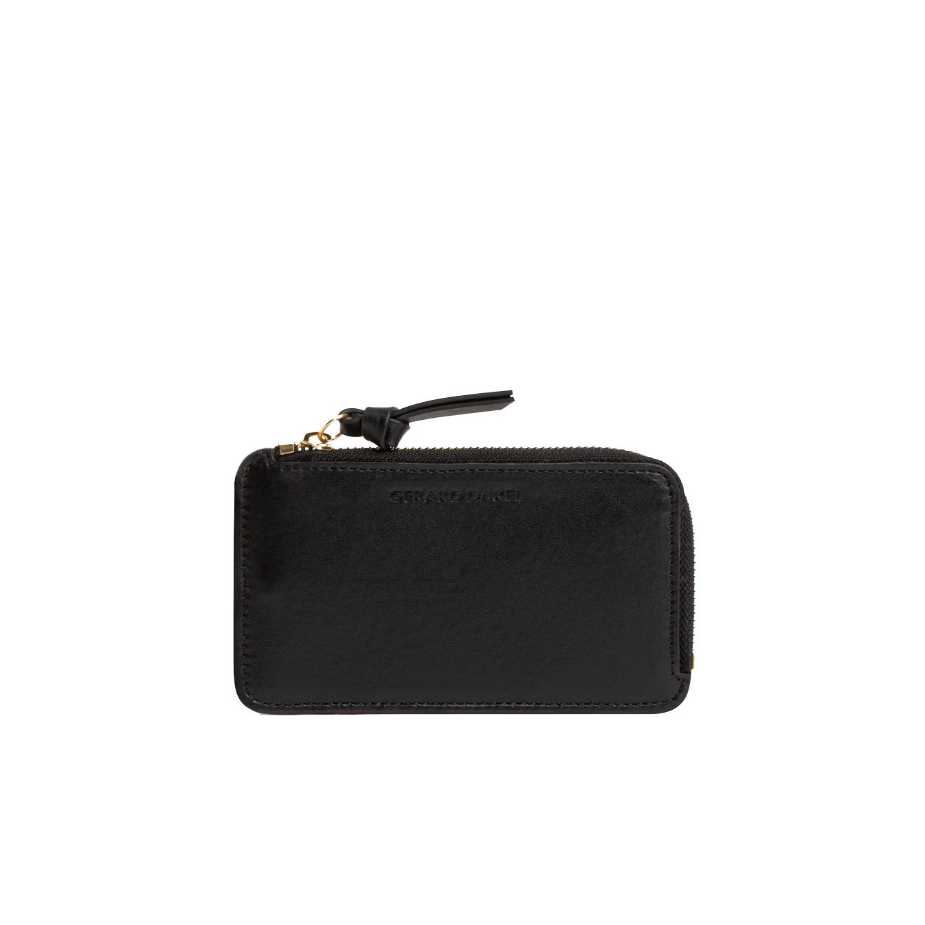 Gérard Darel Tresor Cardholder Zippered Card Holder Black