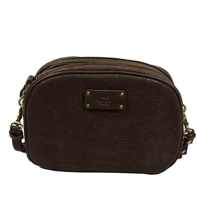 Mila Louise Ray L Coffee Shoulder Bag