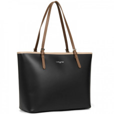Lancaster Constance Shopping 437-08 Black Nude Mink