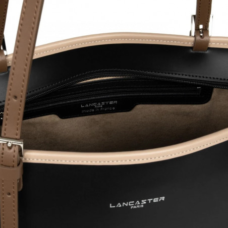 Lancaster Constance Shopping 437-08 Black Nude Mink