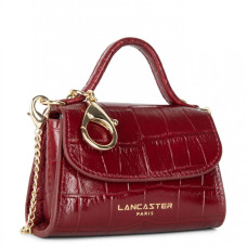 Lancaster Exotic Croco Mini Wallet Leather Croco 124-20 Carmine