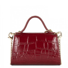 Lancaster Exotic Croco Mini Wallet Leather Croco 124-20 Carmine