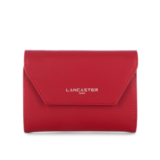 Lancaster Constance Portefeuille Dos à Dos 137-02 Rouge