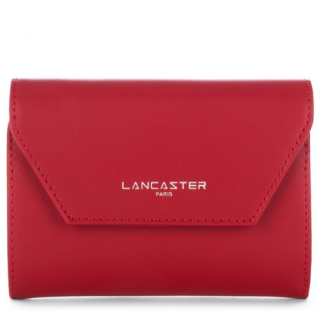 Lancaster Constance Portefeuille Dos à Dos 137-02 Rouge