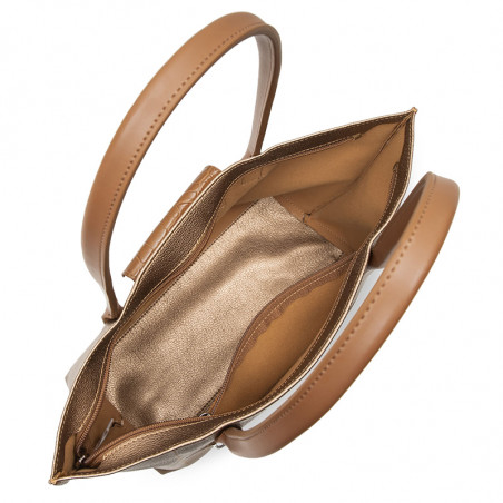Lancaster Maya Tote Bag 517-29 Copper Hazelnut Camel