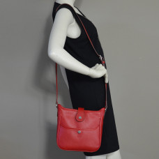 Berthille Mini Claudia Hobo Bag Pomodoro