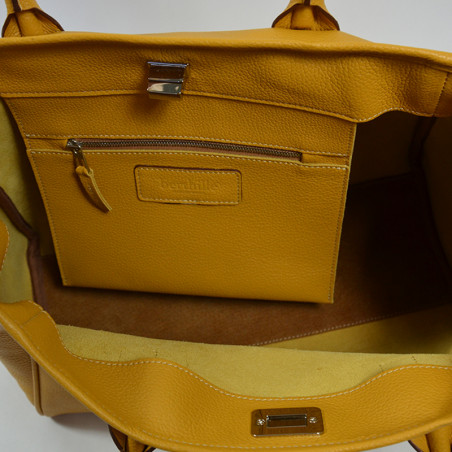 Berthille Elisa Shopping Bag Orange Grain
