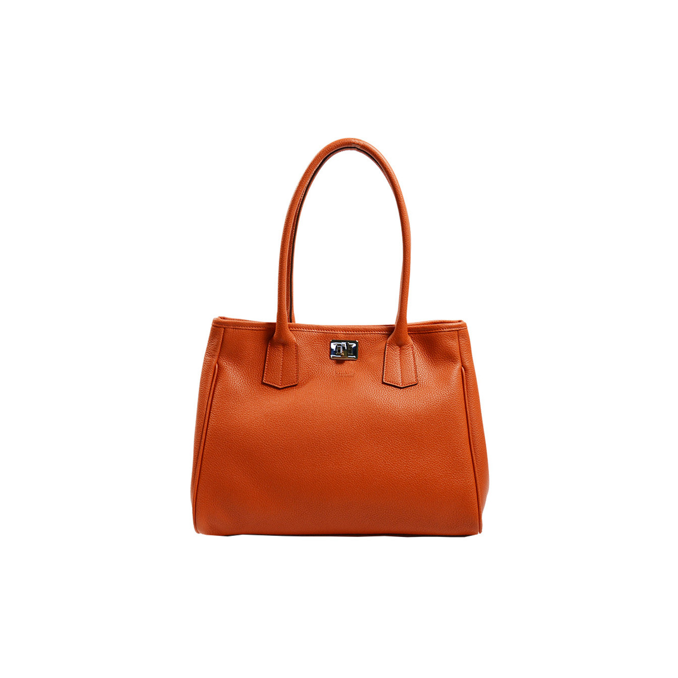 Berthille Elisa Shopping Bag Orange Grain