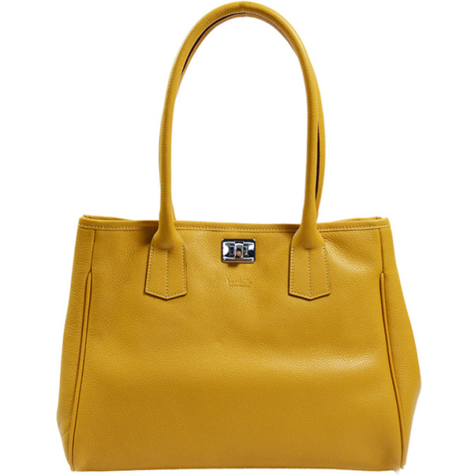 Berthille Elisa Shopping Bag Golden Grain