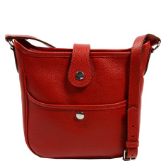 Berthille Mini Claudia Hobo Bag Pomodoro