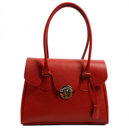 Berthille Petit Cortina Handbag Pomodoro