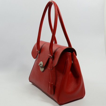 Berthille Petit Cortina Handbag Pomodoro