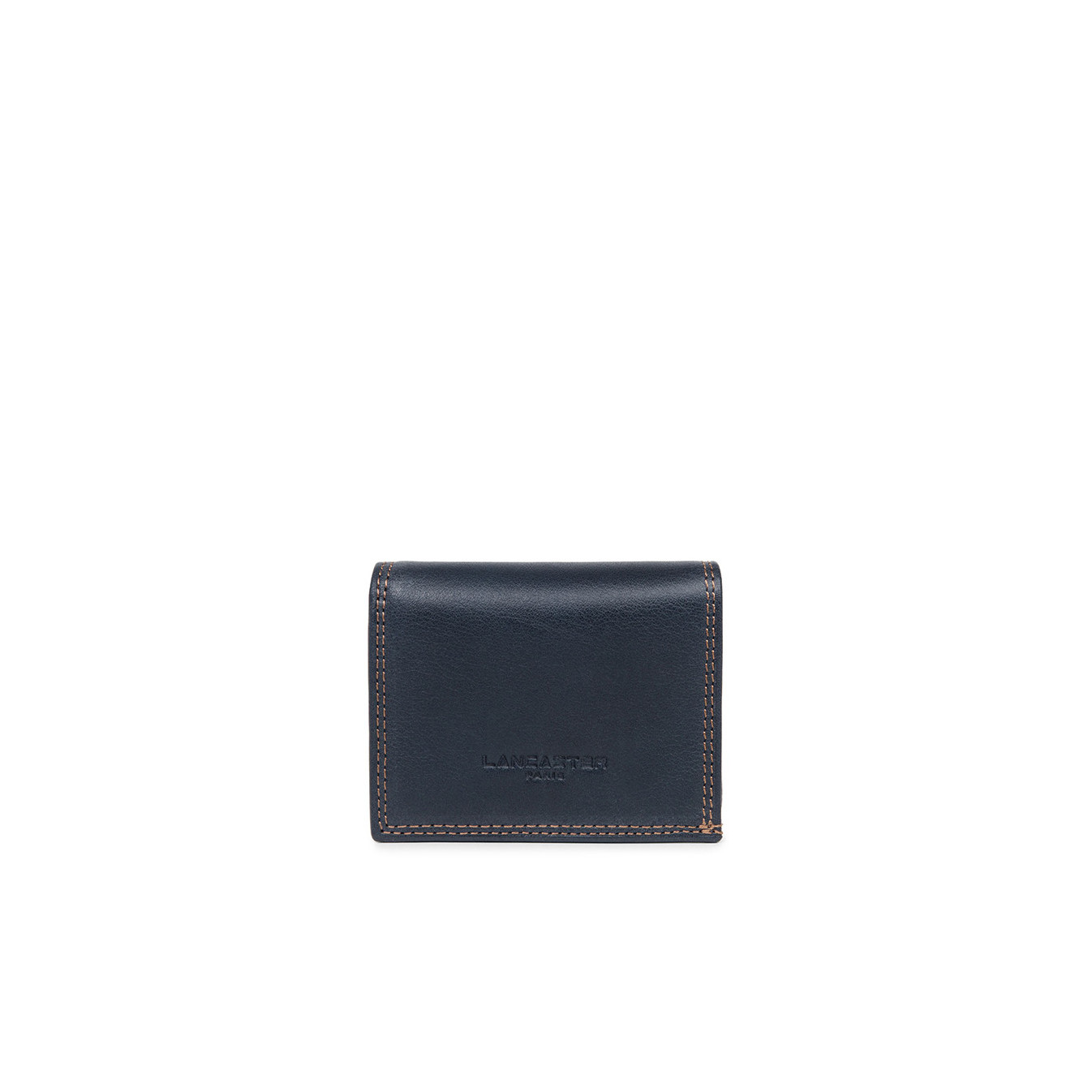 Lancaster Soft Vintage Men's Wallet 120-10 Dark Blue Camel