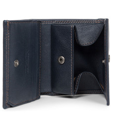 Lancaster Soft Vintage Men's Wallet 120-10 Dark Blue Camel