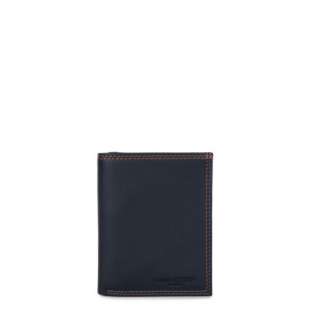 Lancaster Soft Vintage Men's Wallet 120-12 Dark Blue Camel