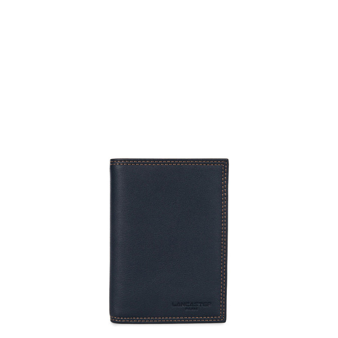 Lancaster Soft Vintage Men's Wallet 120-13 Dark Blue Camel