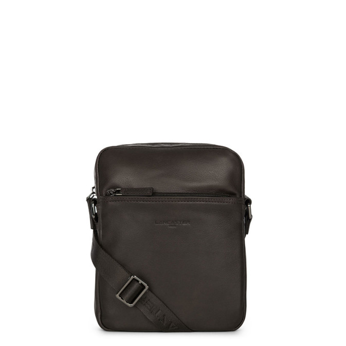 Lancaster Soft Vintage Men Pouch 320-14 Brown