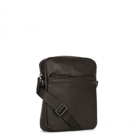 Lancaster Soft Vintage Men Pouch 320-14 Brown