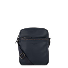 Lancaster Soft Vintage Men Pouch 320-14 Navy Camel