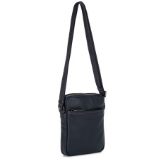 Lancaster Soft Vintage Men Pouch 320-14 Navy Camel