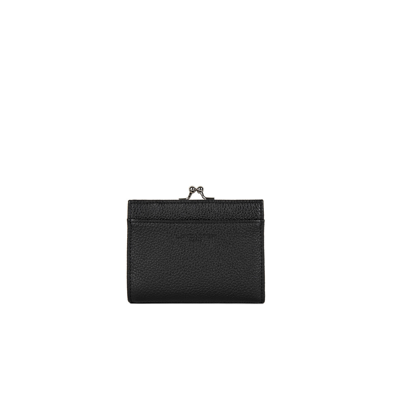 Lancaster Foulonné Coin Purse and Wallet Leather 170-31 Black