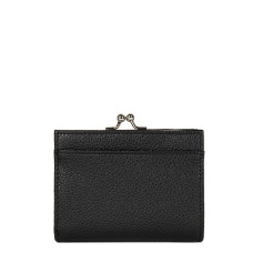 Lancaster Foulonné Coin Purse and Wallet Leather 170-31 Black