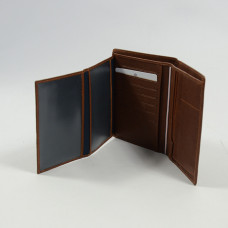 Serge Blanco Anchorage Portefeuille 4 Volets ANC21013 Cognac