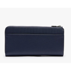 Lacoste Large Zip Daily Classic Marine Wallet