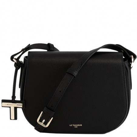 Le Tanneur Gisèle Medium Shoulder Bag in Grained Leather