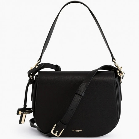 Le Tanneur Gisèle Medium Shoulder Bag in Grained Leather