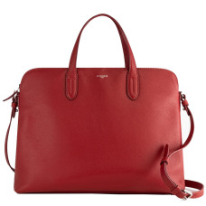 The Tanner Sophie Document Holder in Leather 1 Compartment PC 14" B...