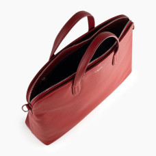 The Tanner Sophie Document Holder in Leather 1 Compartment PC 14" B...