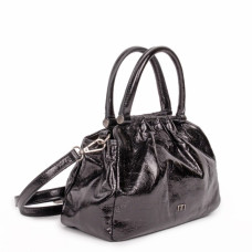 Nat & Nin Betsy Bowling Handbag Black