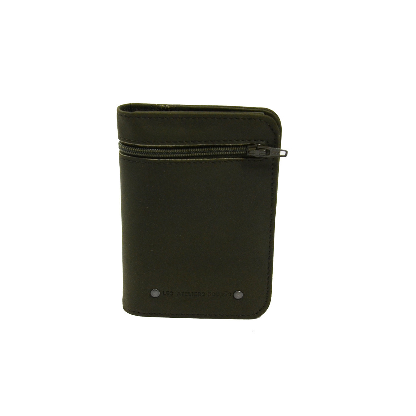 Fourès Workshops Baroudeur European Wallet Zip F9234 Bronze