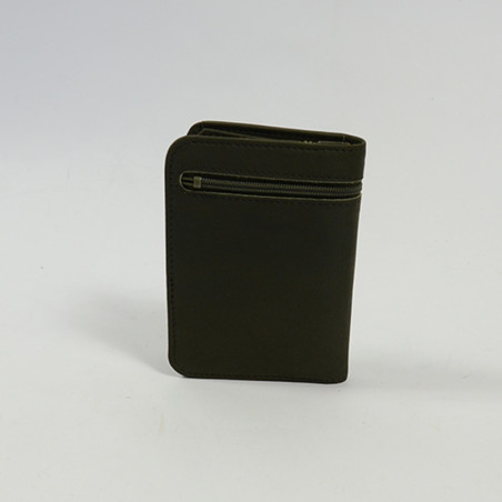 Fourès Workshops Baroudeur European Wallet Zip F9234 Bronze