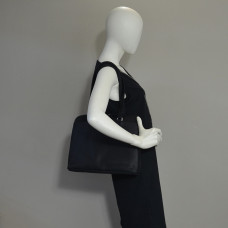Jean Louis Fourès Baroudeuse Medium Shopping Bag B529 Black
