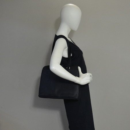 Jean Louis Fourès Baroudeuse Medium Shopping Bag B529 Black