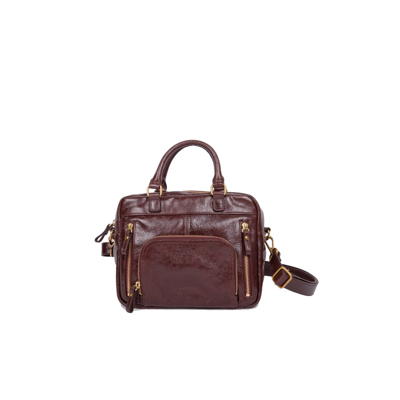 Nat & Nin Mini Macy Sac A Main Chataigne